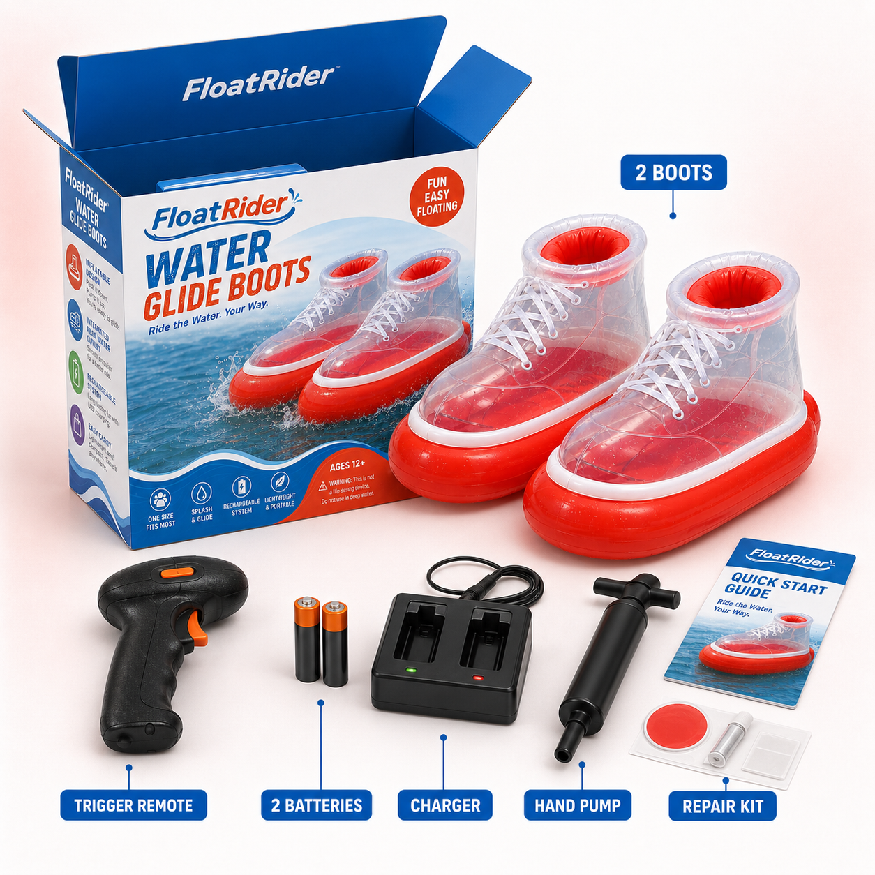 FloatRider™ Water Glide Boots